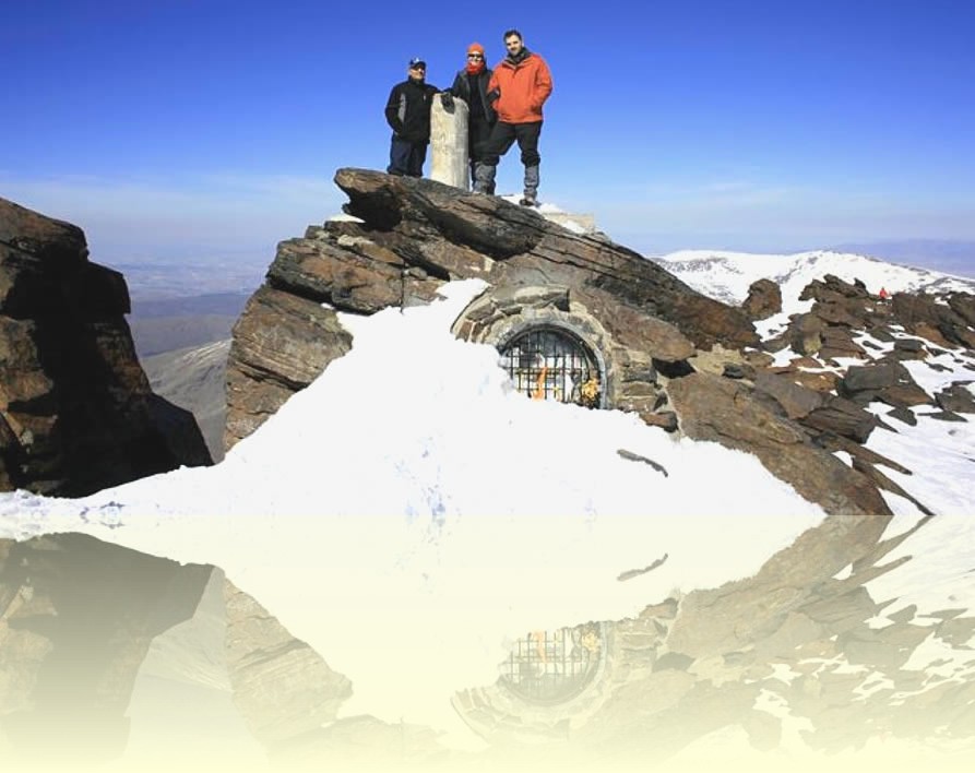 Reaching one of the highest peaks of the Sierra Nevada mountains